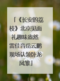 《长安的荔枝》北京见面礼趣味盎然 雷佳音岳云鹏现场认领卧龙凤雏