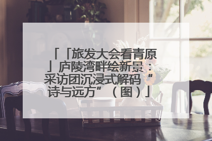 「旅发大会看青原」庐陵湾畔绘新景：采访团沉浸式解码“诗与远方”（图）