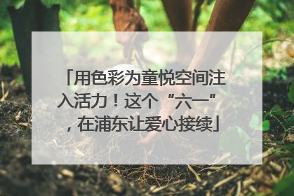 用色彩为童悦空间注入活力！这个“六一”，在浦东让爱心接续