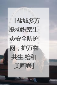 盐城多方联动织密生态安全防护网，护万物共生 绘和美画卷