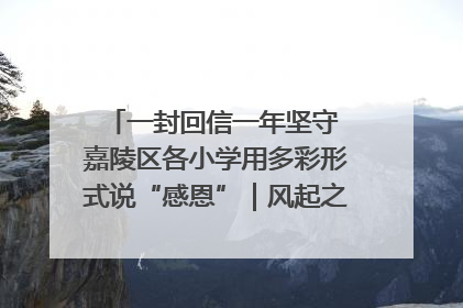 一封回信一年坚守 嘉陵区各小学用多彩形式说“感恩”｜风起之江 扶摇直上