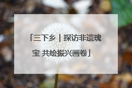 三下乡｜探访非遗瑰宝 共绘振兴画卷