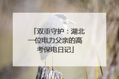 双重守护：湖北一位电力父亲的高考保电日记