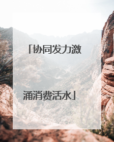 协同发力激涌消费活水