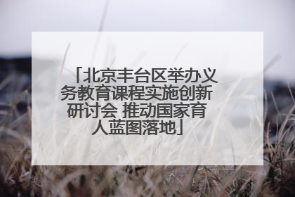北京丰台区举办义务教育课程实施创新研讨会 推动国家育人蓝图落地