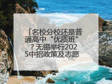 名校分校还是普通高中“优质班”？无锡举行2025中招政策及志愿填报现场咨询会