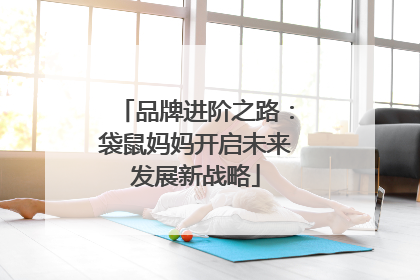 品牌进阶之路：袋鼠妈妈开启未来发展新战略
