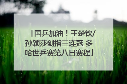国乒加油！王楚钦/孙颖莎剑指三连冠 多哈世乒赛第八日赛程