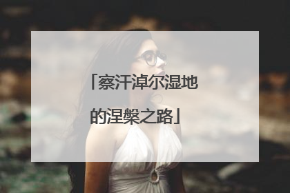 察汗淖尔湿地的涅槃之路