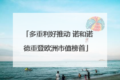 多重利好推动 诺和诺德重登欧洲市值榜首