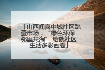 山西闻喜中城社区跳蚤市场：“绿色环保 邻里共淘” 绘就社区生活多彩画卷