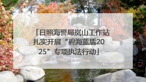日照海警局岚山工作站扎实开展“碧海蓝盾2025”专项执法行动