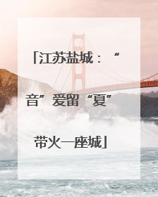 江苏盐城：“音”爱留“夏” 带火一座城