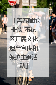 青春赋能非遗 雨花区开展文化遗产宣传和保护主题活动