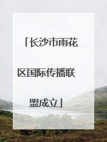 长沙市雨花区国际传播联盟成立
