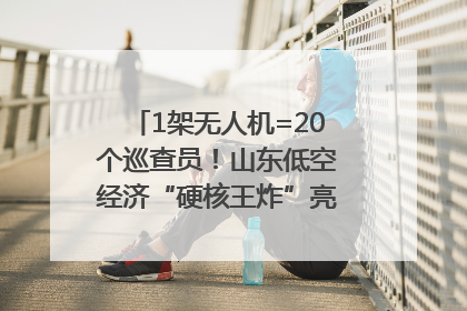 1架无人机=20个巡查员！山东低空经济“硬核王炸”亮相青岛，下一个万亿赛道藏在这里